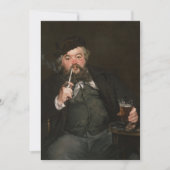 Edouard Manet - Een goed glas bier / Le bon bock Kaart (Voorkant)