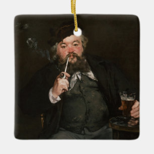 Edouard Manet - Een goed glas bier / Le bon bock Keramisch Ornament