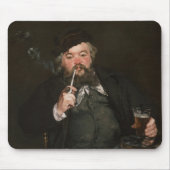 Edouard Manet - Een goed glas bier / Le bon bock Muismat (Voorkant)
