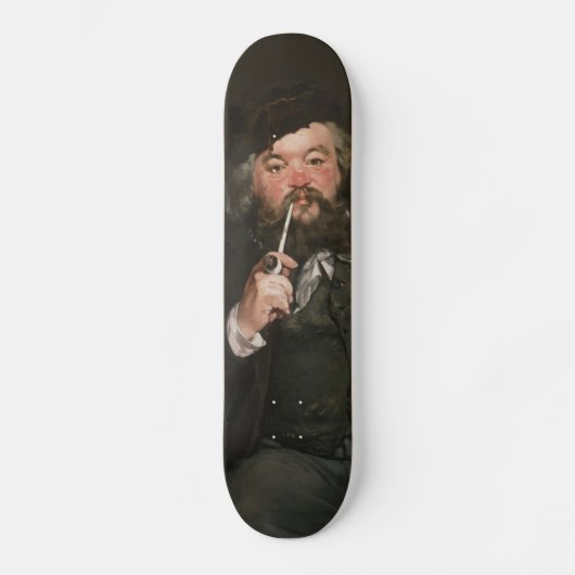 Edouard Manet - Een goed glas bier / Le bon bock Persoonlijk Skateboard (Voorkant)