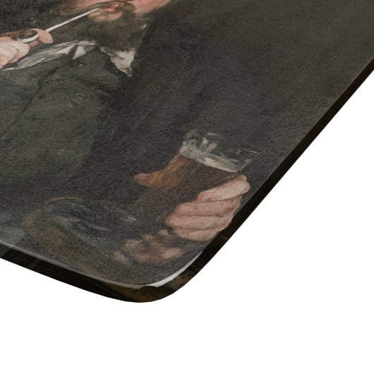 Edouard Manet - Een goed glas bier / Le bon bock Snijplank (Hoek)