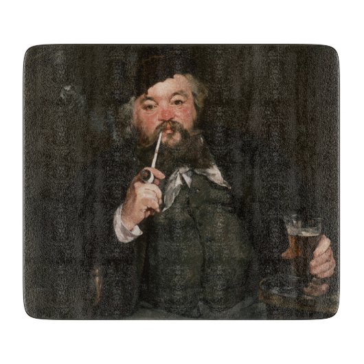 Edouard Manet - Een goed glas bier / Le bon bock Snijplank (Voorkant)