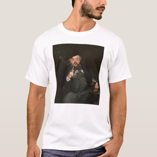 Edouard Manet - Een goed glas bier / Le bon bock T-shirt (Voorkant)
