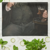 Edouard Manet - Een goed glas bier / Le bon bock Theedoek (Gevouwen)