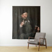 Edouard Manet - Een goed glas bier / Le bon bock Wandkleed (In situ)