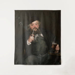 Edouard Manet - Een goed glas bier / Le bon bock Wandkleed