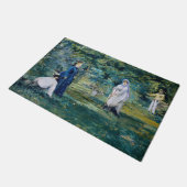 Edouard Manet - Een Partij Croquet Deurmat (Schuin)