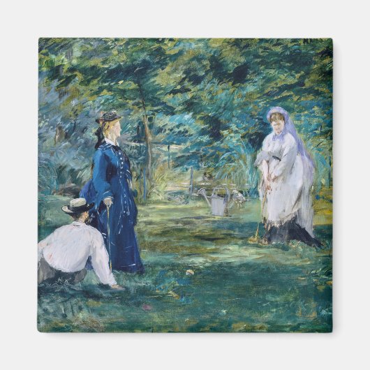 Edouard Manet - Een Partij Croquet Magneet (Voorkant)
