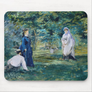 Edouard Manet - Een Partij Croquet Muismat