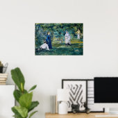 Edouard Manet - Een Partij Croquet Poster (Thuiskantoor)
