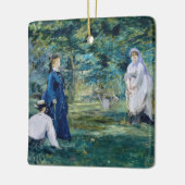 Edouard Manet - Een partijtje croquet Keramisch Ornament (Links)