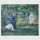 Edouard Manet - Een spel van Croquet Cadeaupapier (Vlak)