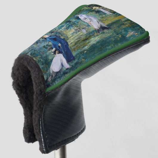 Edouard Manet - Een spel van Croquet Golfheadcover (3/4 voorkant)