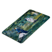 Edouard Manet - Een spel van Croquet Magneet (Linkerzijde)