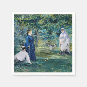 Edouard Manet - Een spel van Croquet Servet