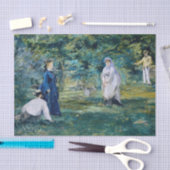 Edouard Manet - Een spel van Croquet Tissuepapier (Craft)
