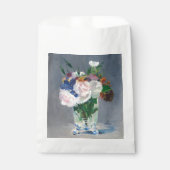 Edouard Manet - Flowers in een kristalvet Bedankzakje (Voorkant)