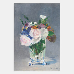 Edouard Manet - Flowers in een kristalvet Inpakpapier Vel