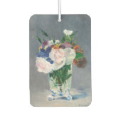 Edouard Manet - Flowers in een kristalvet Luchtverfrisser (Voorkant)