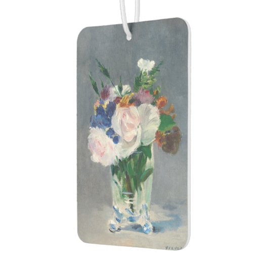 Edouard Manet - Flowers in een kristalvet Luchtverfrisser (Links)