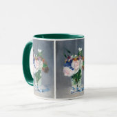 Edouard Manet - Flowers in een kristalvet Mok (Voorkant links)