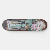 Edouard Manet - Flowers in een kristalvet Persoonlijk Skateboard (Horizontaal)