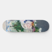 Edouard Manet - Flowers in een kristalvet Persoonlijk Skateboard (Horizontaal)