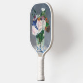 Edouard Manet - Flowers in een kristalvet Pickleball Paddle (Links)