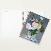 Edouard Manet - Flowers in een kristalvet Planner (Display)