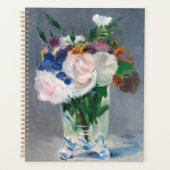 Edouard Manet - Flowers in een kristalvet Planner (Voorkant)