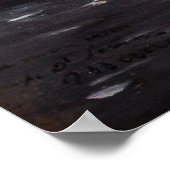 Edouard Manet - Flowers in een kristalvet Poster (Hoek)