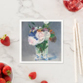 Edouard Manet - Flowers in een kristalvet Servet (Insitu)