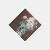 Edouard Manet - Flowers in een kristalvet Servet (Hoek)