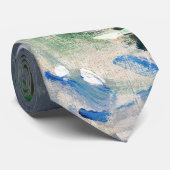 Edouard Manet - Flowers in een kristalvet Stropdas (Opgerold)