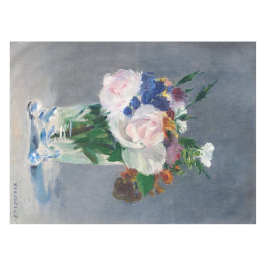 Edouard Manet - Flowers in een kristalvet Tafelkleed (Voorkant (Horizontaal))