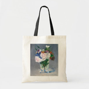 Edouard Manet - Flowers in een kristalvet Tote Bag