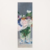 Edouard Manet - Flowers in een kristalvet Yogamat (Voorkant)