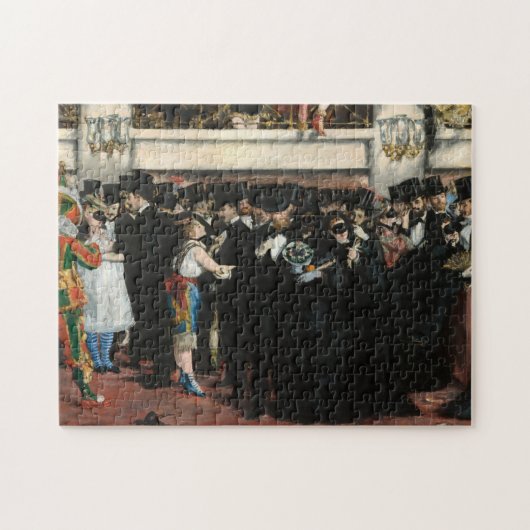 Edouard Manet - Gemaskerd bal in de opera Legpuzzel (Horizontaal)