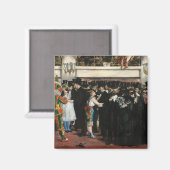 Edouard Manet - Gemaskerd bal in de opera Magneet (Voorkant / Achterkant)