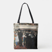 Edouard Manet - Gemaskerde bal bij de opera Tote Bag (Achterkant)