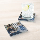 Edouard Manet Glazen Onderzetter (Schuin)