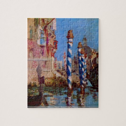 Edouard Manet - Grand Canal in Venicepuzzle Legpuzzel (Verticaal)