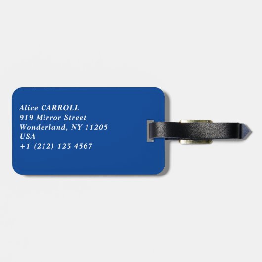 Edouard Manet - Grand Canal, Venetië Bagagelabel (Achterkant horizontaal)