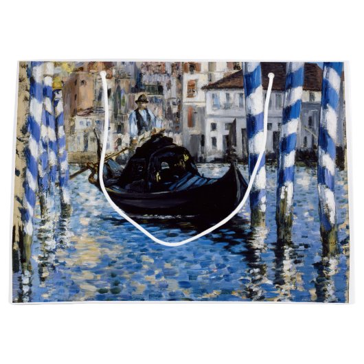 Edouard Manet - Grand Canal, Venetië Groot Cadeauzakje (Voorkant)