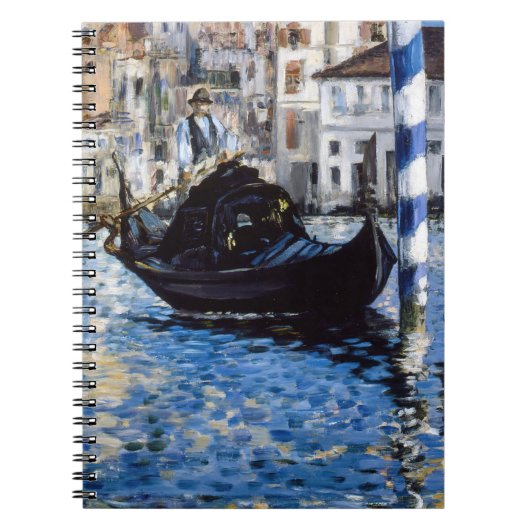 Edouard Manet - Grand Canal, Venetië Notitieboek (Voorkant)