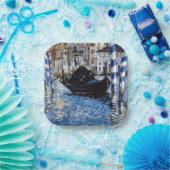 Edouard Manet - Grand Canal, Venetië Papieren Bordje (Feest)