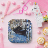 Edouard Manet - Grand Canal, Venetië Papieren Bordje (Feest)