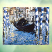 Edouard Manet - Grand Canal, Venetië Raamsticker (Vel 3)