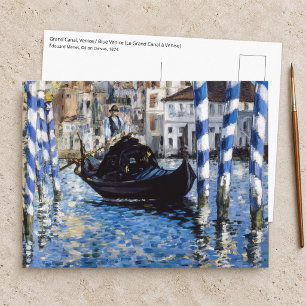 Edouard Manet - Grote Kanaal, Venetië Briefkaart