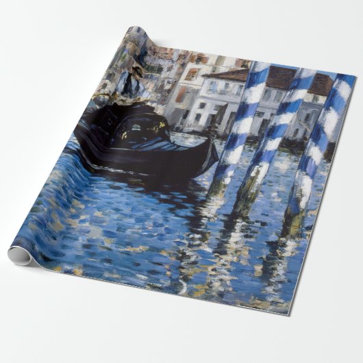 Edouard Manet - Grote Kanaal, Venetië Cadeaupapier (Uitgerold)